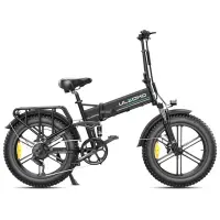 Bicicleta electrica pliabila Ulzomo Dunes 20 E-bike, 750W, 48V 16Ah, autonomie 120km, viteza maxima 40km/h**, Black, 20'' - Default Title