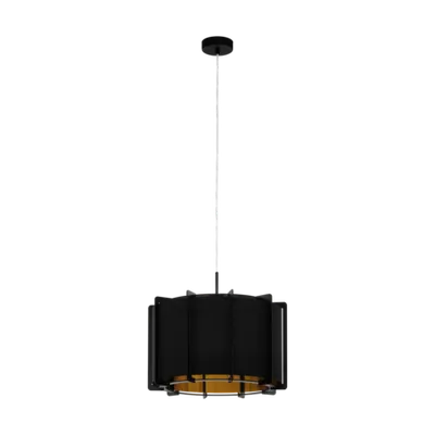 Lampa suspendata PINETA negru 220-240V,50/60Hz