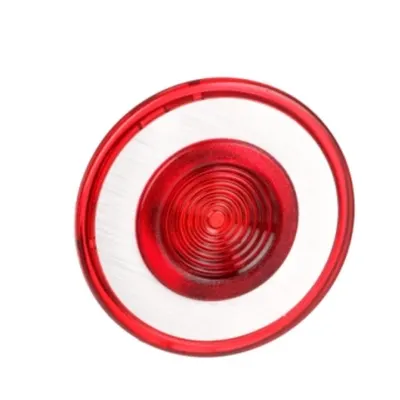 Buton Ciuperca Rotativ Ø 41 Mm, Rosu - Pentru Butoanele Luminoase Ø 30 Mm