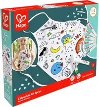 Kit creativ Hape - Decorează-ți propriul șorț de artă