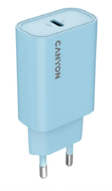 Încărcător Canyon - OnCharge 30CL Max Power, 30W, albastru