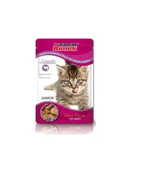 BENEK Super Hrana umeda pentru pisoi, cu miel 100g