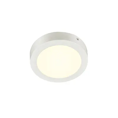 Corp iluminat TAVAN, senser 18 de Luminita Plafon, Alb de perete cu LED-uri in interiorul TAVAN sI Montat pe alb 4000K rotund lumina