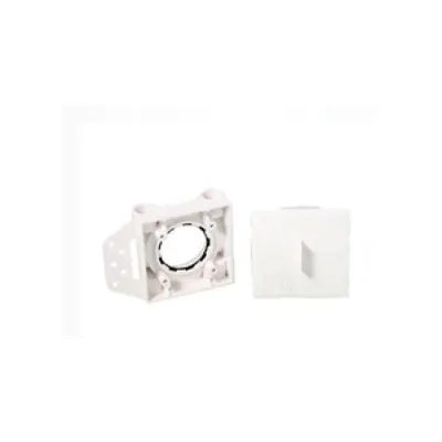 Placa mica fixare doza, cu protectie tencuire, garnitura cauciuc (pentru doza mica)