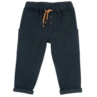 Pantaloni lungi copii Chicco, Albastru inchis, 08920-65MC