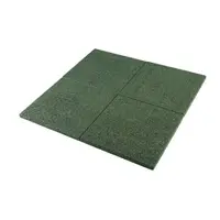 Pavele Cauciuc Plane 1000X1000X20 mm - Verde