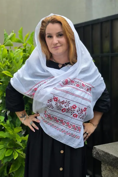 Marama cu broderie 30