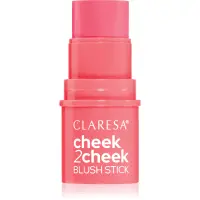 Claresa Cheek 2 Cheek blush cremos stick culoare 02 Neon Coral 6 g