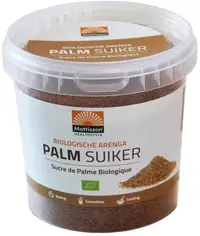 Zahăr de palmier organic Arenga, 450 g, Mattisson Healthstyle