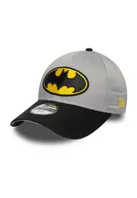 Sapca ajustabila cu imprimeu Batman 9Forty - Negru/Gri