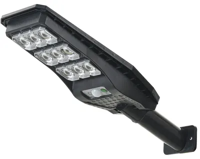 Lampă solară LED Elbulgaria - Cu telecomandă, 150W, 5 V, neagră