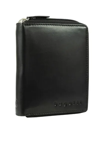 Portofel piele naturala - 491077 - Negru