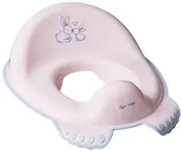 Scaun de toaletă anatomic Tega Baby - Iepurași, roz