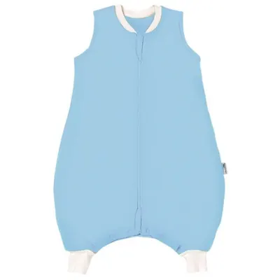 Sac de dormit cu picioruse Plain Blue 110 cm 2.5 Tog