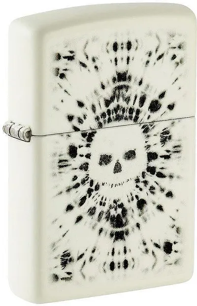 Brichetă Zippo Glow in the Dark - Skull Design