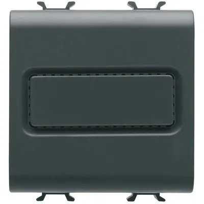 Sonerie 12V 3 tonuri si 3 intrari independente Gewiss Chorus GW12611, negru satin