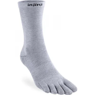 Șosete de drumeție Injinji cu cinci degete gri