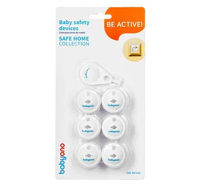 Set 6 protectii pentru priza cu cheita Baby Ono