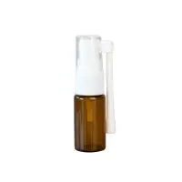 Sticluță ambră reutilizabilă cu pompă pentru gât - 10ml