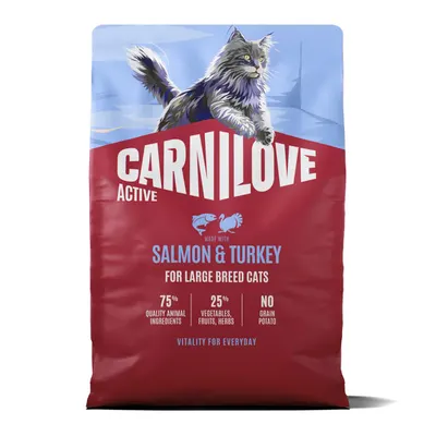 Carnilove Active Cat Dry Salmon & Turkey Adult Large Breeds 2 kg