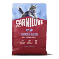 Carnilove Active Cat Dry Salmon & Turkey Adult Large Breeds 2 kg