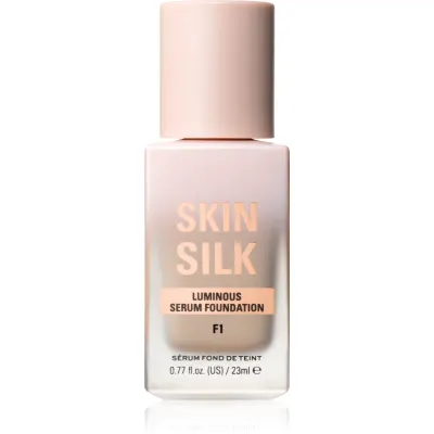 Revolution Skin Silk Serum Foundation Machiaj usor cu efect de luminozitate culoare F1 23 ml