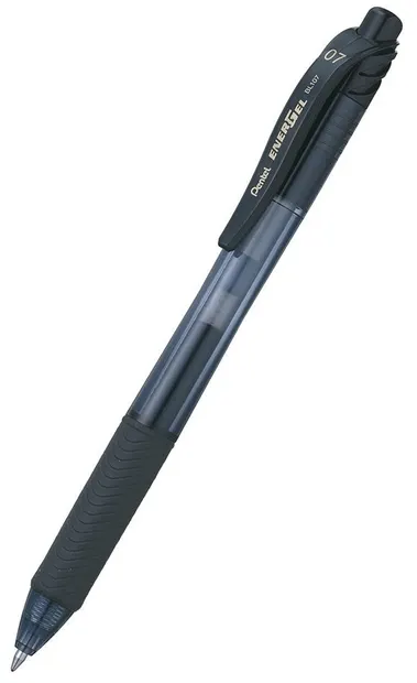 Roller automat Pentel Energel BL 107 - 0.7mm, negru