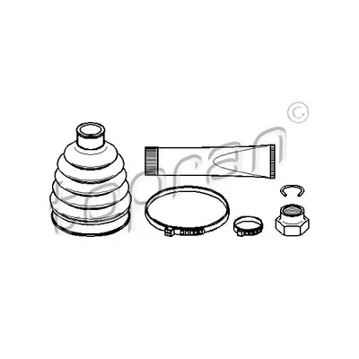 Ansamblu burduf, articulatie planetara TOPRAN 301 927
