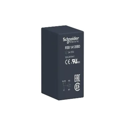 Releu de Interfata, Zelio Rsb, 1 C/O, 24 V C.C., 12 A
