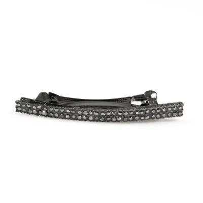Clama de par eleganta tip barrette cu pietre stralucitoare