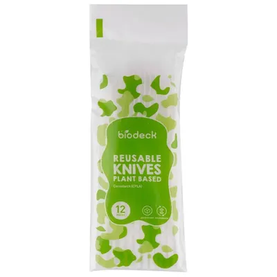 Cutite de Unica Folosinta, Biodgradabile, cPLA, 17 cm, 12 Bucati