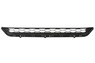 Grila bara fata mijloc superior, plastic, negru potrivit VW TIGUAN dupa 2007 dupa 2016