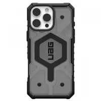 Husa MagSafe pentru Apple iPhone 16 Pro, Urban Armor Gear, Pathfinder Clear, Gri