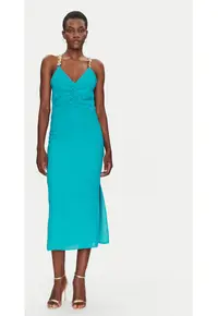 Rochie dama - 305172631 - Viscoza - Verde - Verde