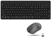 Set tastatură și mouse Redragon - Combo BS-7094, fără fir, BDS, negru