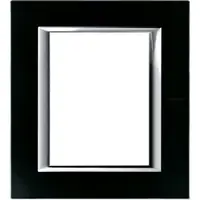 Rama dreptunghiulara Axolute sticla 3+3 module - Negru noapte
