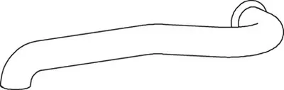 Racord evacuare (lungime:1040mm) potrivit RVI MIDLUM DXi5 05.06
