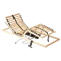 Gossi baza de pat electrica cu sipci, 28 sipci, 7 zone, 70 x 200 cm