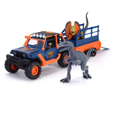 Set masinuta si figurine - Dickie Dino Commander