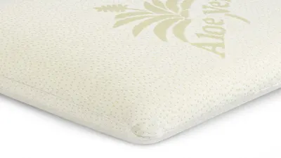 Perna clasica Memory Aloe Vera 42x72 cm
