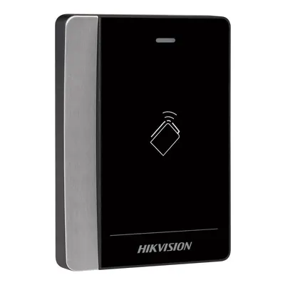 Cititor de carduri Hikvision DS-K1102AE, Pro series, suporta caduri EM frecventa:125KHz, conectivitate: RS-485 si protocol Wieg