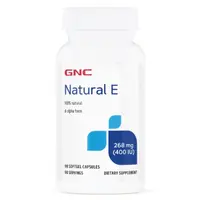 Vitamina E Naturala 400 UI, GNC | 90 capsule