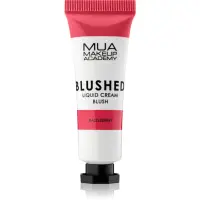 MUA Makeup Academy Blushed Liquid Blusher fard de obraz lichid culoare Razzleberry 10 ml