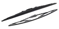 Set stergatoare parbriz BOSCH Twin 801S 3397001802, cu spoiler, lungime 600 mm, 530 mm, fixare cu carlige, standard, curbat in partea pasagerului