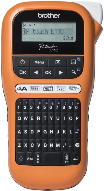 Imprimantă de etichete Brother - P-touch PT-E110VP, negru