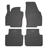 Set covorase cauciuc 4 piese BASIC, fata spate negru, potrivit SKODA SCALA 02.19-