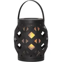 Felinar Star Trading Flame Lantern, înălțime 16 cm, negru