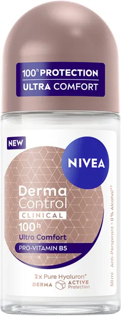 Deodorant roll-on Nivea Derma Control Clinical Ultra Comfort, 50 ml