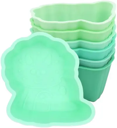 Set forme silicon pentru mâncare Melii - Dinozaur, 6 buc.