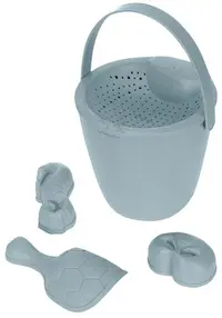 Set de jucării de nisip Lassig - Splash & Fun, albastru, 5 buc